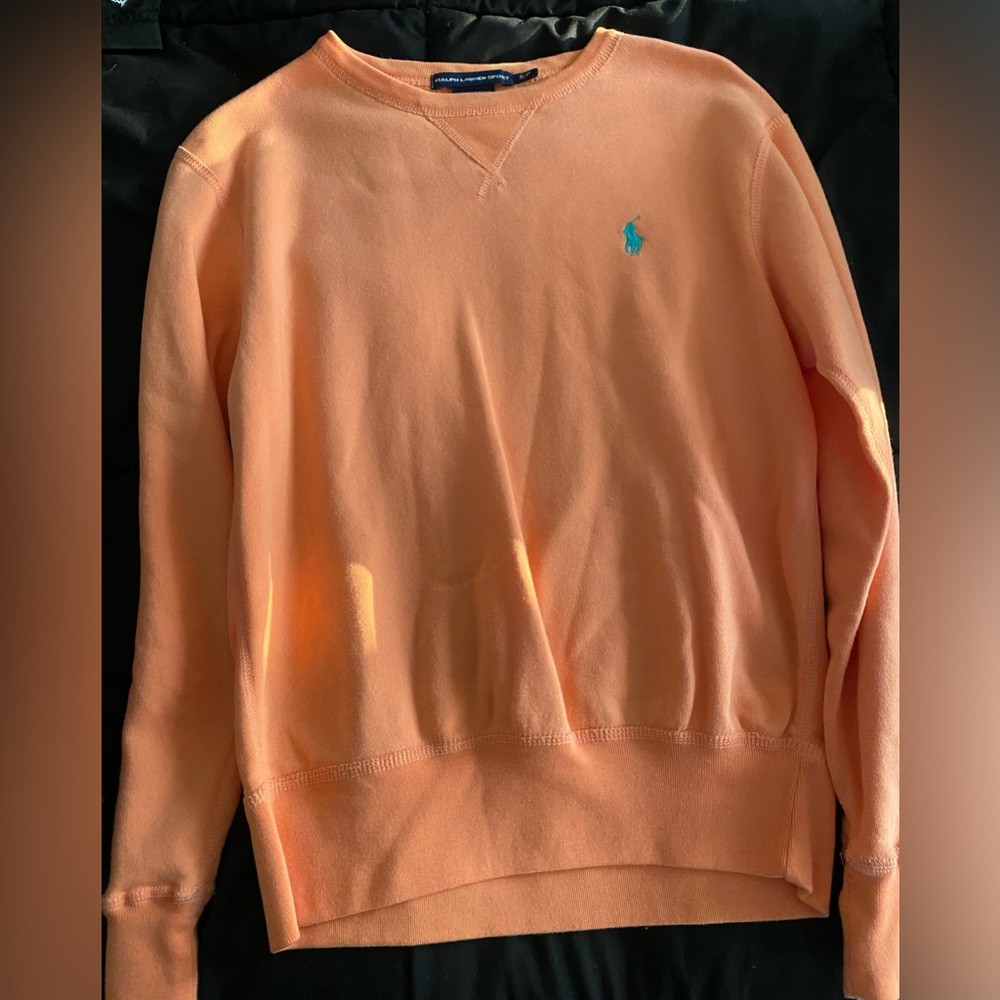 Orange Ralph Lauren sweater